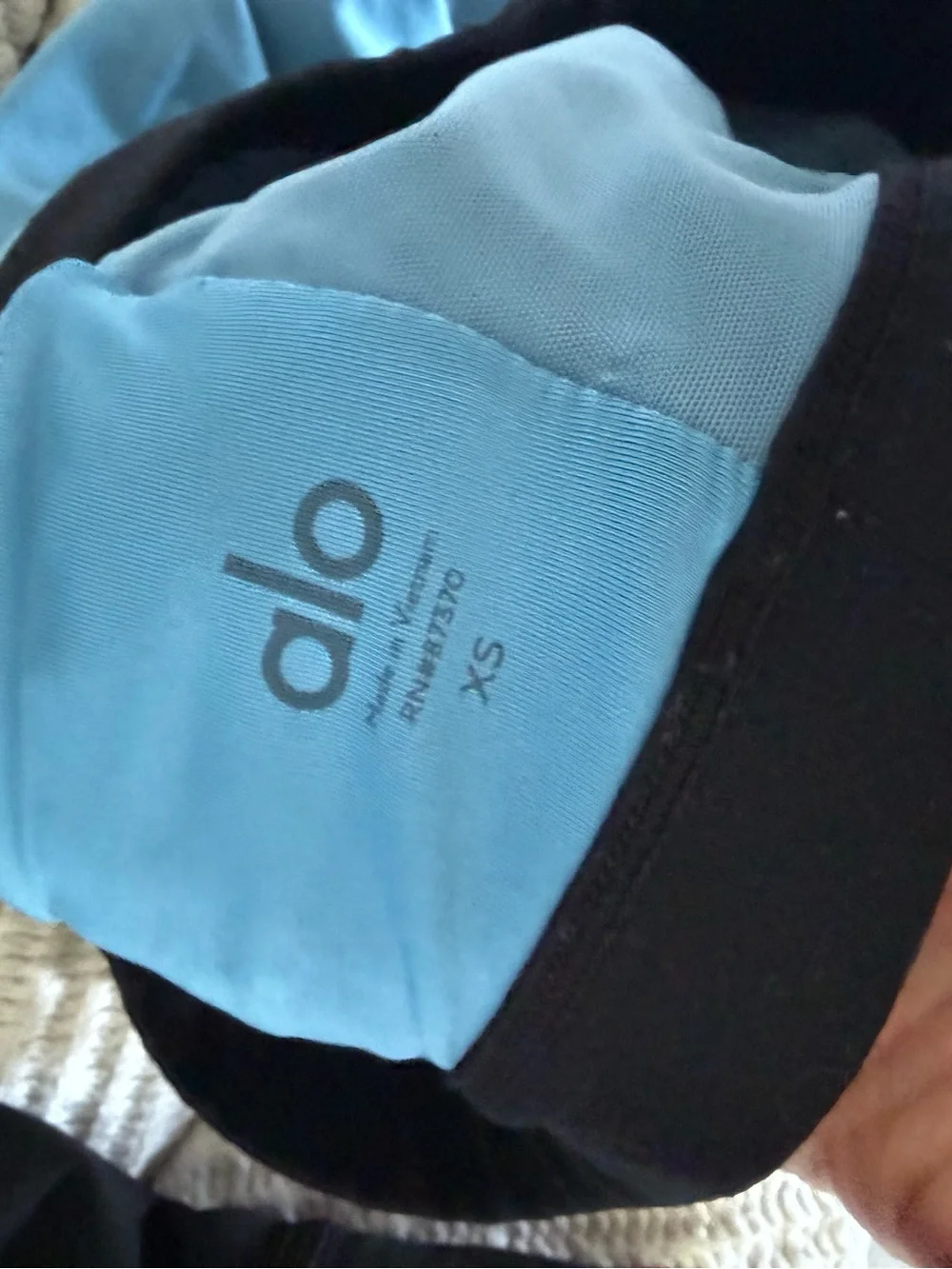 ALO Blue Sports Bra